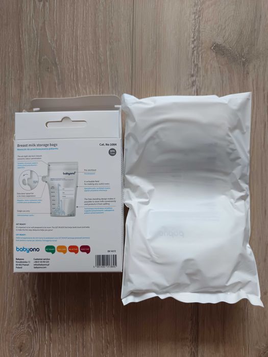 Woreczki BabyOno do przechowywania pokarmu 30 szt 180 ml