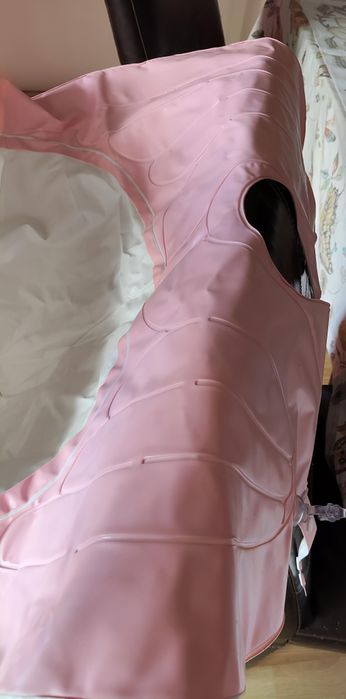 Bacia insuflável e portátil para lavar cabelos