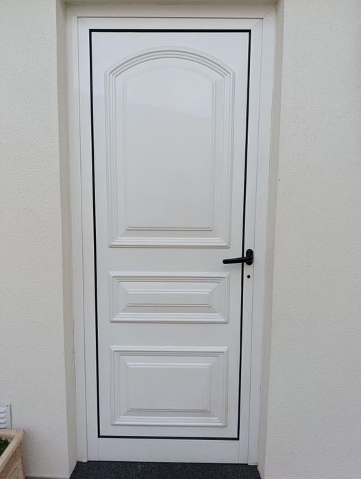 Porta alumínio branca