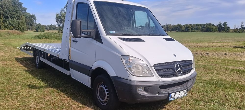 Mercedes Sprinter max autolaweta klimatyzacja salon PL poduszki