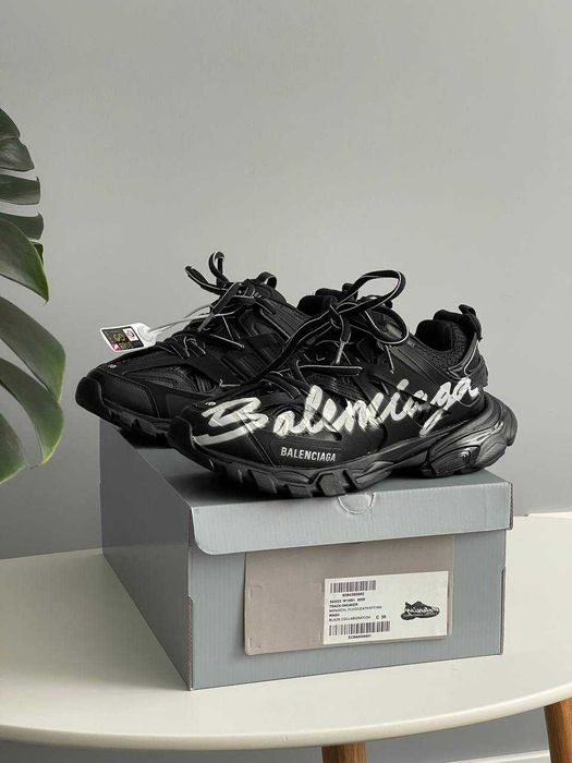 !ОСІННІЙ РОЗПРОДАЖ! Balenciaga Track Signature Black 35-44