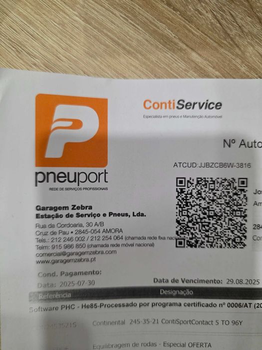 Pneus 245 35 zr 21 Tesla continental 5