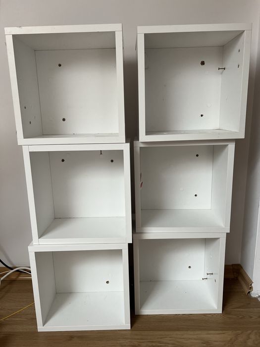 Półki 6 sztuk, 30x30 cm