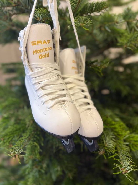 Фігурні ковзани Montana Gold, в ідеальному  стані. 
розм