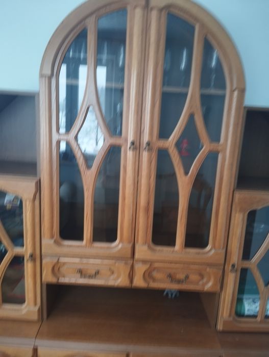 Meblościanka w stylu vintage