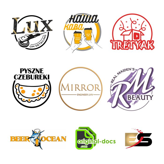 Створення логотипів, банерів ,візиток, лого, logo