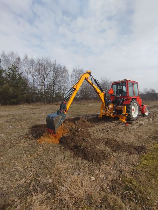 Koparka podczepiana do ciągnika