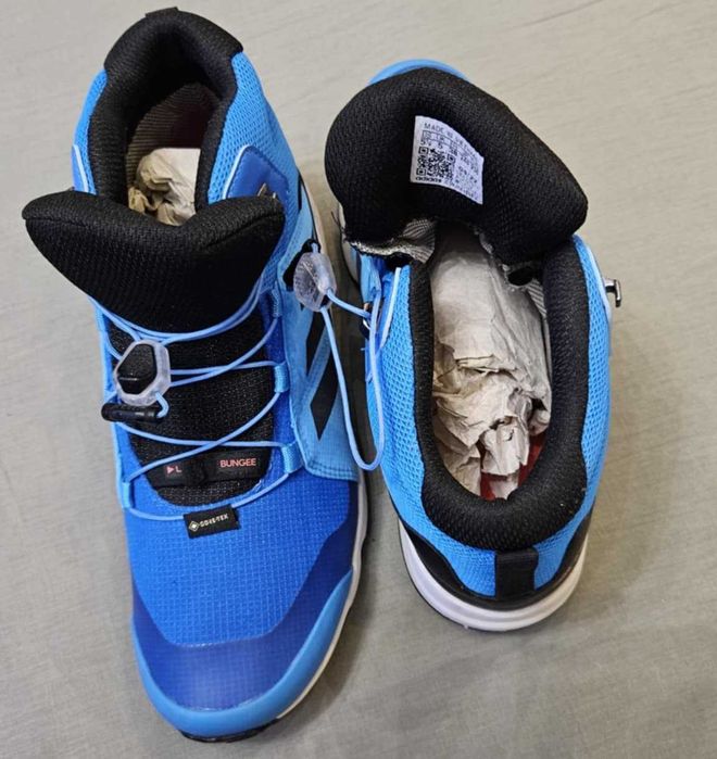 Buty dziecięce adidas trekkingowe r.38 z gore tex