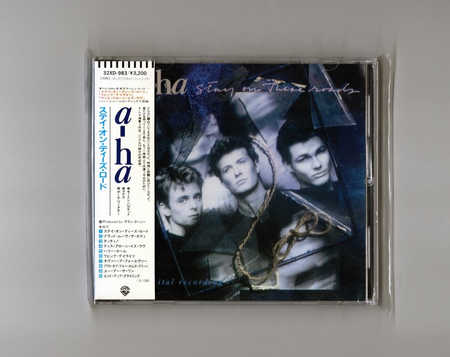 a-ha Stay On These Roads サイン入りCD A-ha Stay On These Roads 1wydanie cd Japan Oława • OLX.pl