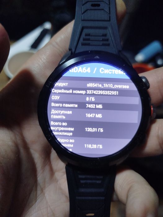 Смарт часы Android 10 ,8G-128G, 1980mAh, AMOLED.GPS.NFC.Sim.