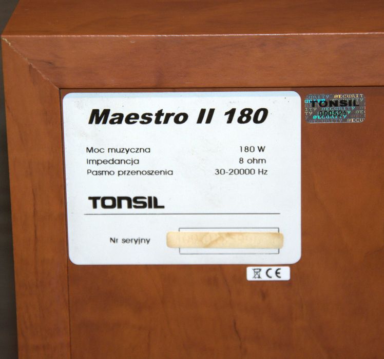 Kolumna podłogowa HI-FI marki Tonsil – Maestro II 180