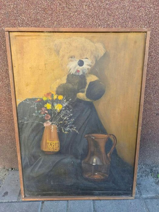 Stare obrazy olej na płótnie