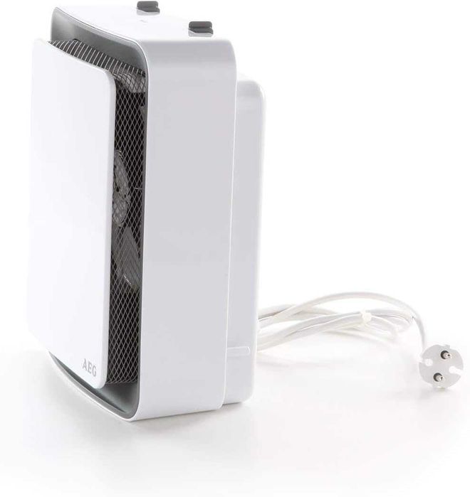 Ogrzewacz wentylatorowy AEG HS 207, 1.8 kW grzejnik piecyk mały ładny