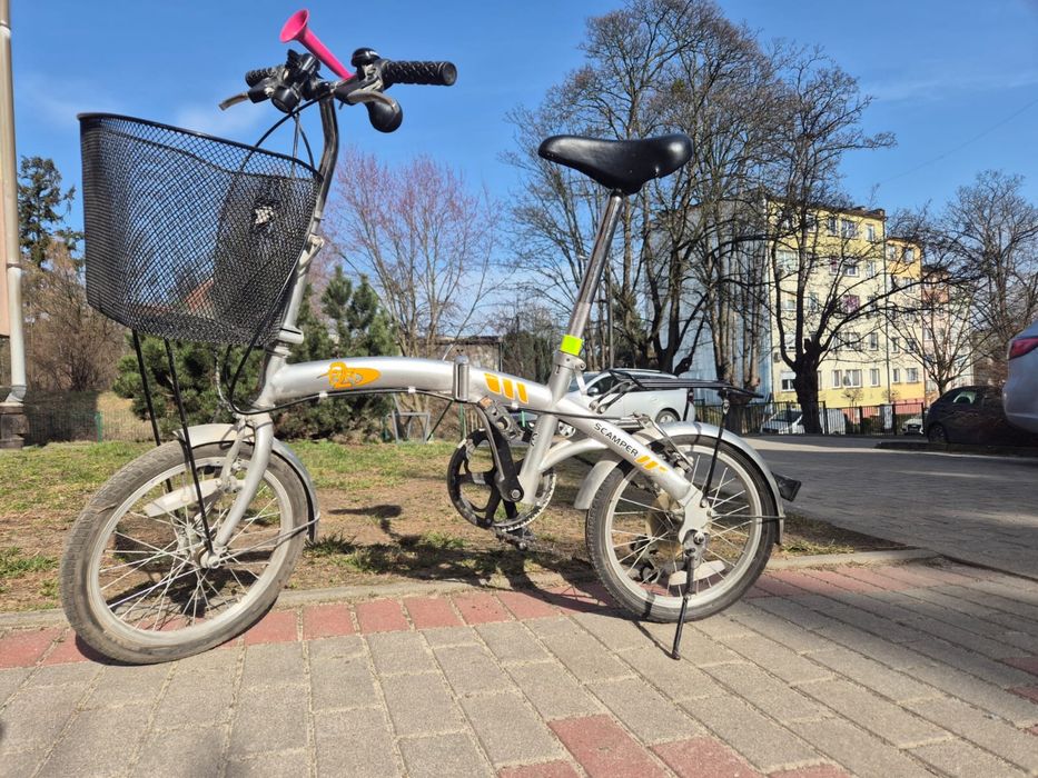 Sprzedam  lekki skladany rower SCAMPER.