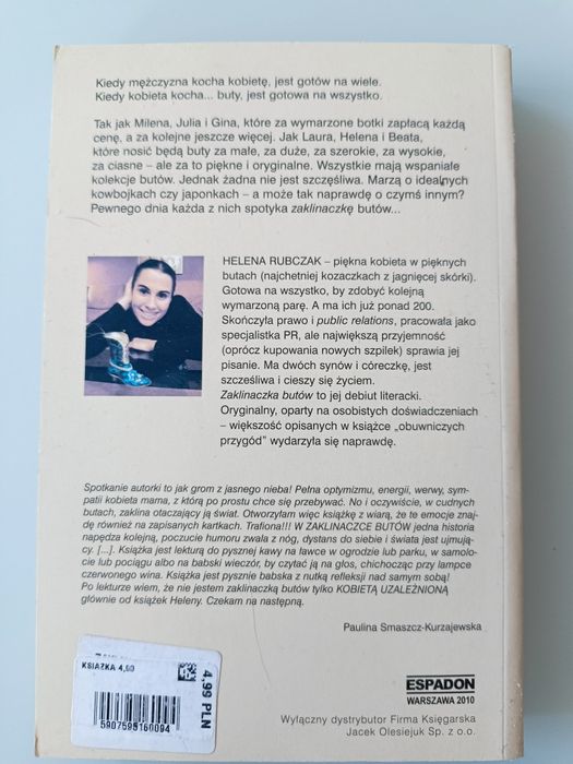 Książka "Zaklinaczka butów"