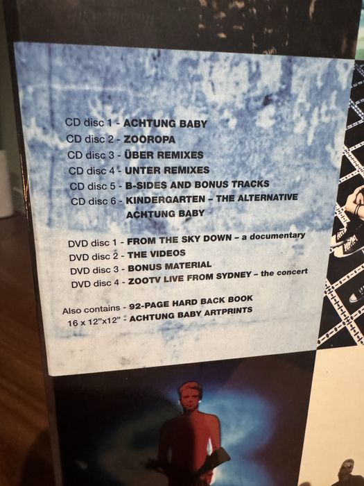 U2 Achtung Baby - BOX, 20th Anniversary Deluxe Edition. NOWE!