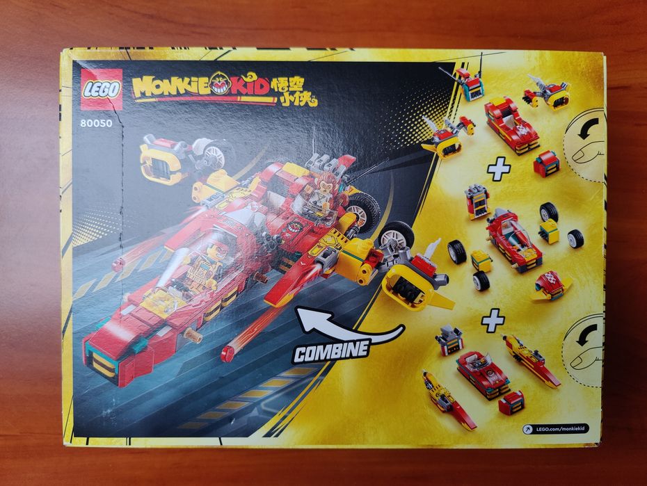 Lego Monkie Kid 80050 Pomysłowe pojazdy