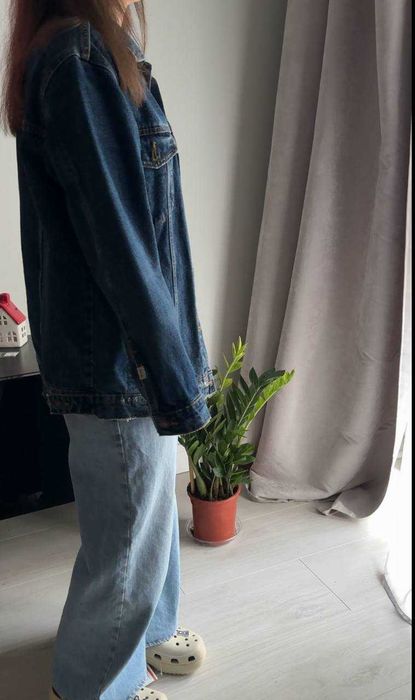 Jeansowa kurtka Bershka