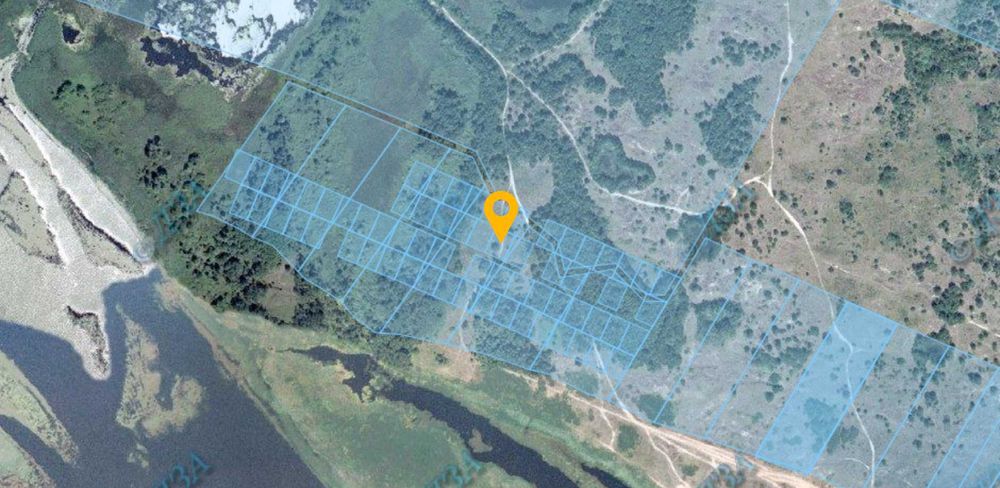 Земельна ділянка над Дніпром!