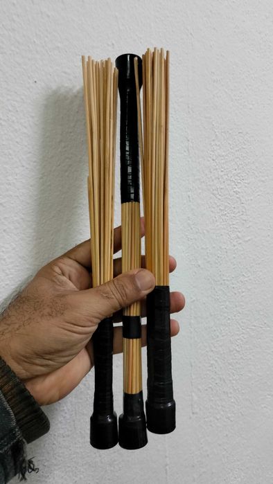 Baquetas para Cajon com garantia.