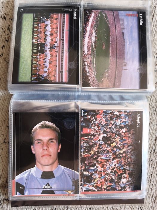 Caderneta Photocards POR SPO BEN