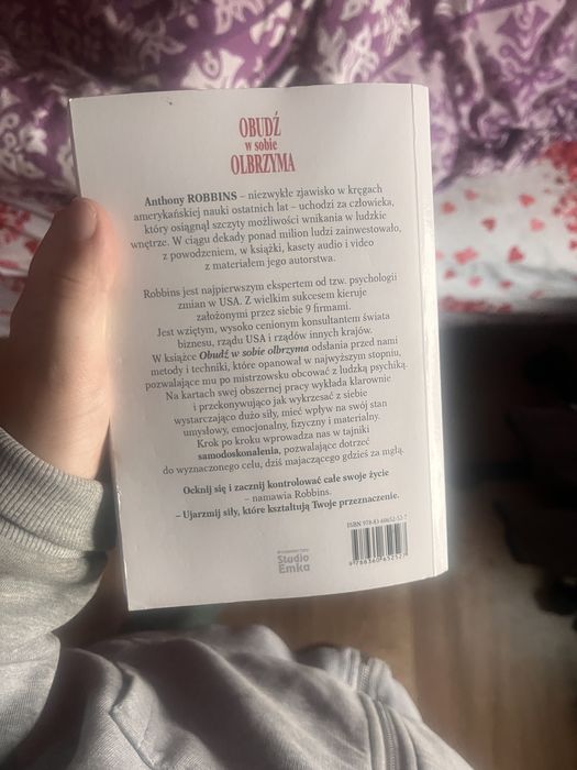 Ksiazka Obudz w sobie olbrzyma