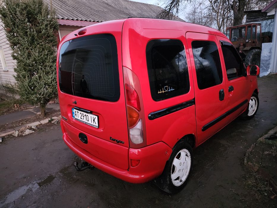 Renault Kangoo 1.9D 1999, опис, переоформляється