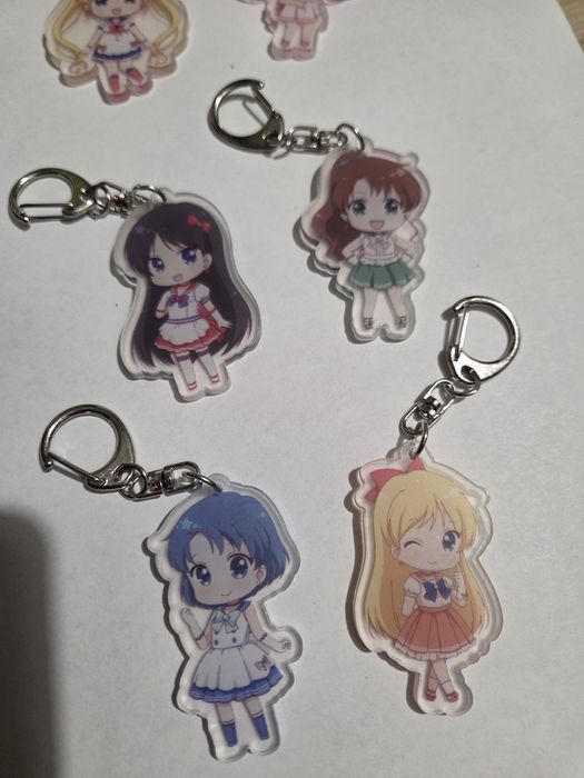 Sailor Moon Czarodziejka z księżyca - akrylowy breloczek