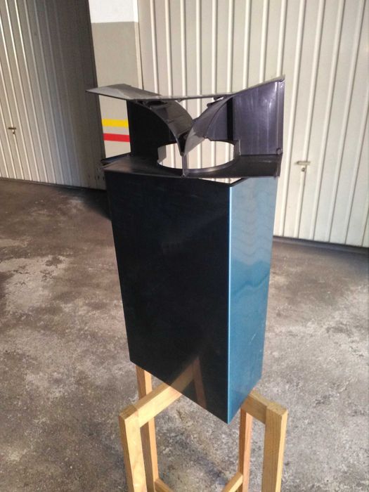 Chaminé superior em inox para exaustor *** NOVA ***