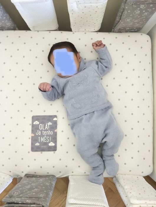 Contorno de berço respirável