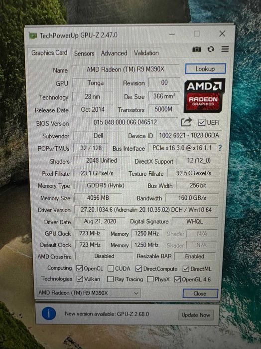 Ігровий 17" Dell Precision 7710 Xeon 1535M RAM 16Gb SSD 500Gb R9 M390X