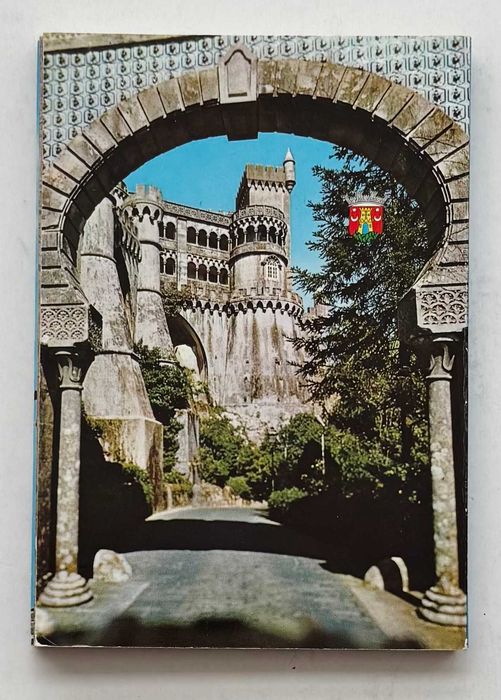 Colecção de 10 Postais em harmónio PALÁCIO DA PENA - Sintra. Anos 70.