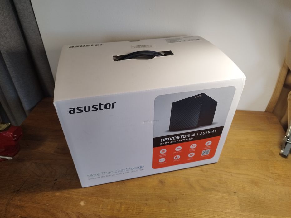 NOWY Serwer NAS Asustor DRIVESTOR 4 AS1104T
