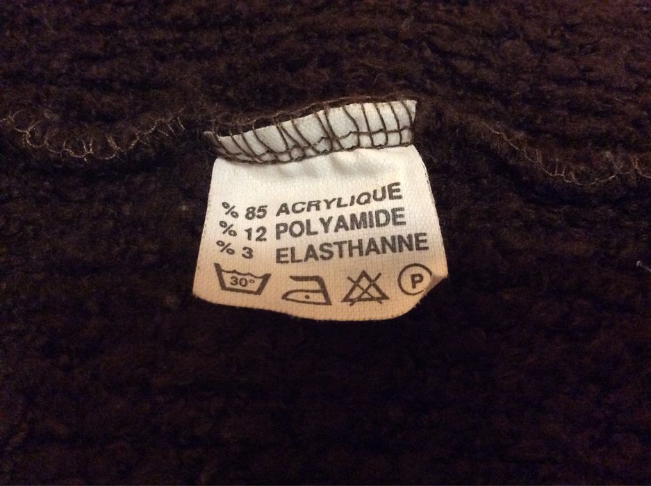 Sweter damski brązowy