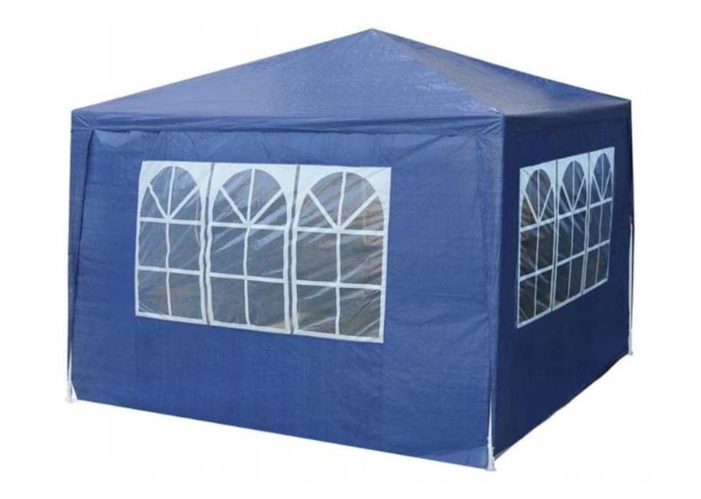 NOWY Pawilon/ altana ogrodowa, namiot handlowy + 4 ścianki, 3x3m