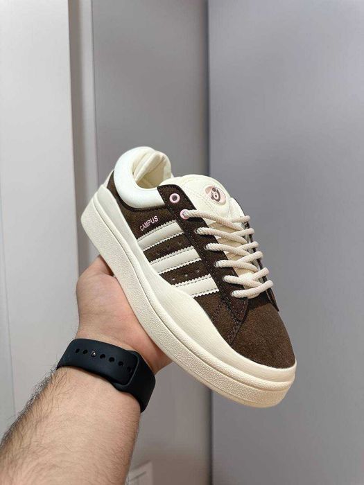 Кросівки Adidas Campus x Bad Bunny Brown/Beige premium