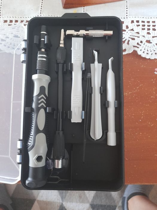 Caixa de ferramentas reparacao telemóvel