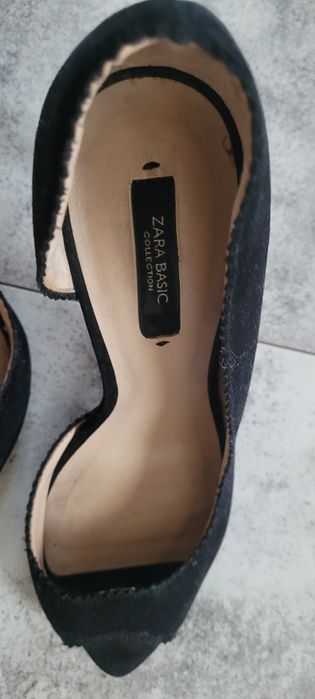 Szpilki ZARA czarne