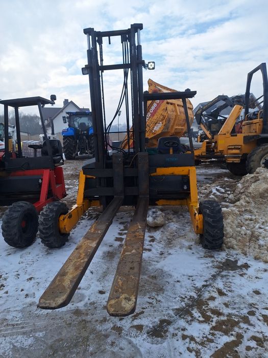 Wózek widłowy terenowy 3x3 blokada podwieszany Kooi Aap