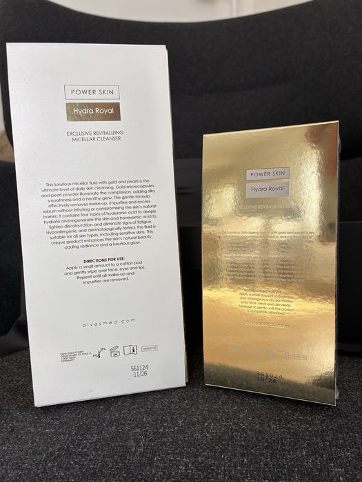 Dives med Hydra Royal płyn micelarny i serum