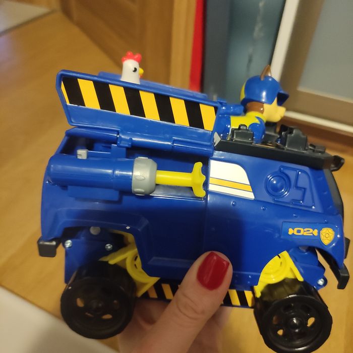 Psi Patrol pojazd Chase z wyrzutnią