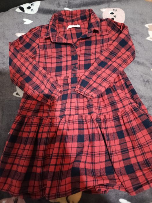 Bluzeczka i 2 sukienki dziewczęce