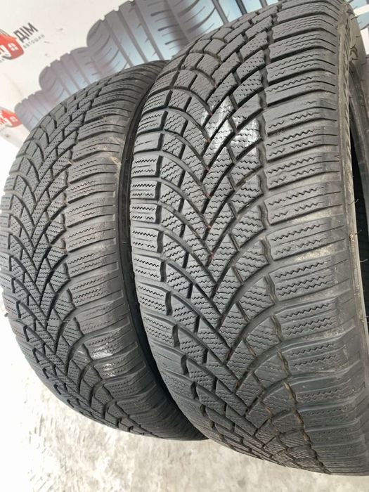 Шини 215/55 R16 Bridgestone  пара зима  7 мм