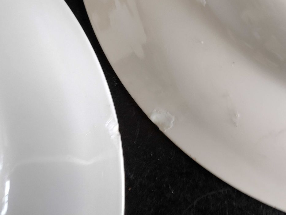 PRL- Chodzież Talerze Obiadowe głębokie