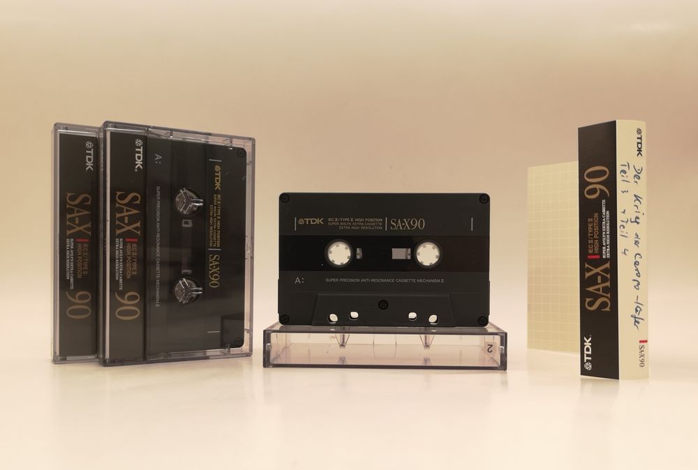 Аудиокассеты TDK идеальное состояние