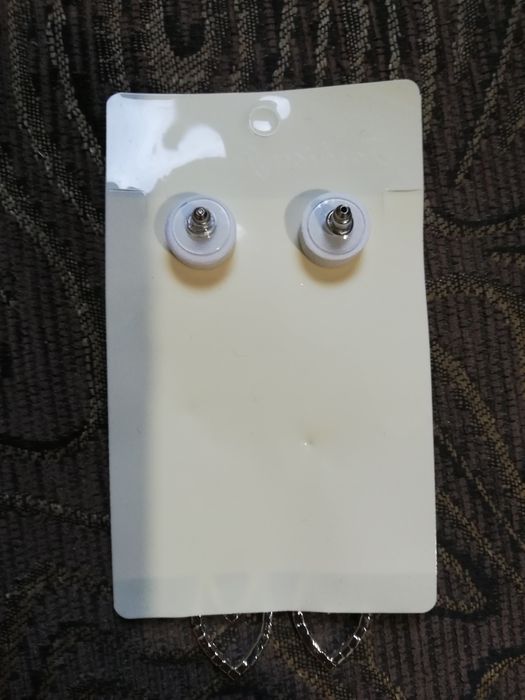 Хрустальные вечерние серьги