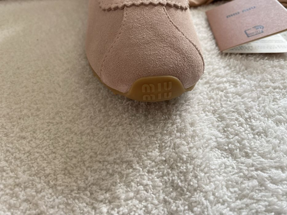 Sneakersy Miu Miu Plume