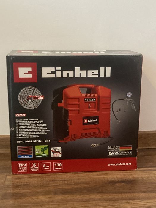 Kompresor bezolejowy EINHELL