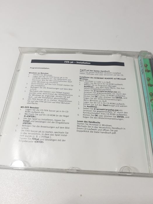 FIFA 96 Gra komputerowa PC