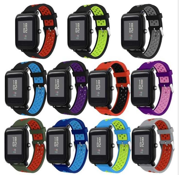 Pasek do smartwatch Samsung, Garmin, Huawei Huami, Xiaomi, 20mm kolory